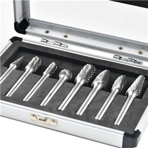 High-Performance Solid Tungsten Carbide Rotary Burrs - Industrial Grade Die Grinder Bits & Cutting Tools