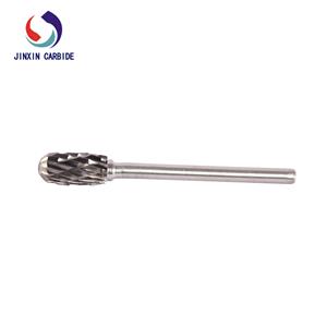 Type E Oval Shape Carbide Burr Tungsten Rotary File for Precision Metal Deburring and Contouring