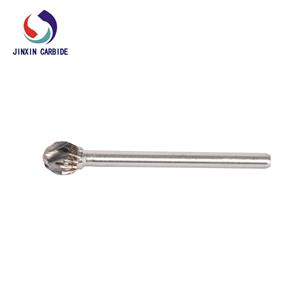 Type D Ball Shape Carbide Burr Tungsten Rotary File for Wood Carving and Metal Deburring