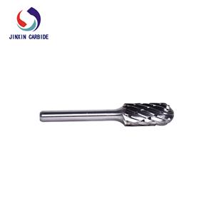 Type C Carbide Burr Cylinder Radius End Tungsten Carbide Rotary File for Metal Deburring