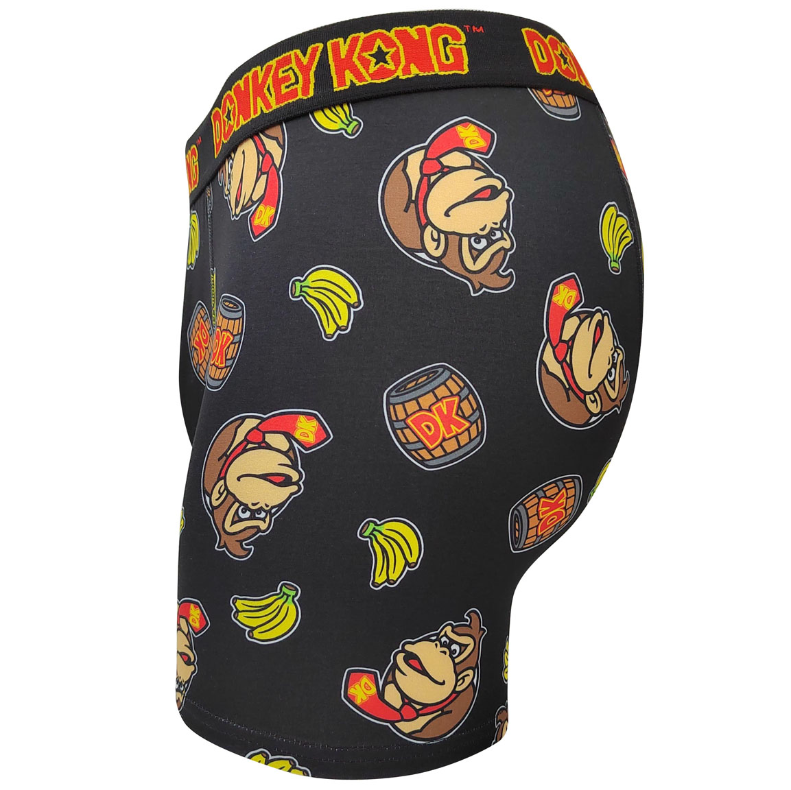 Calzoncillos tipo bóxer para hombre con estampado de Donkey Kong de poliéster y elastano
