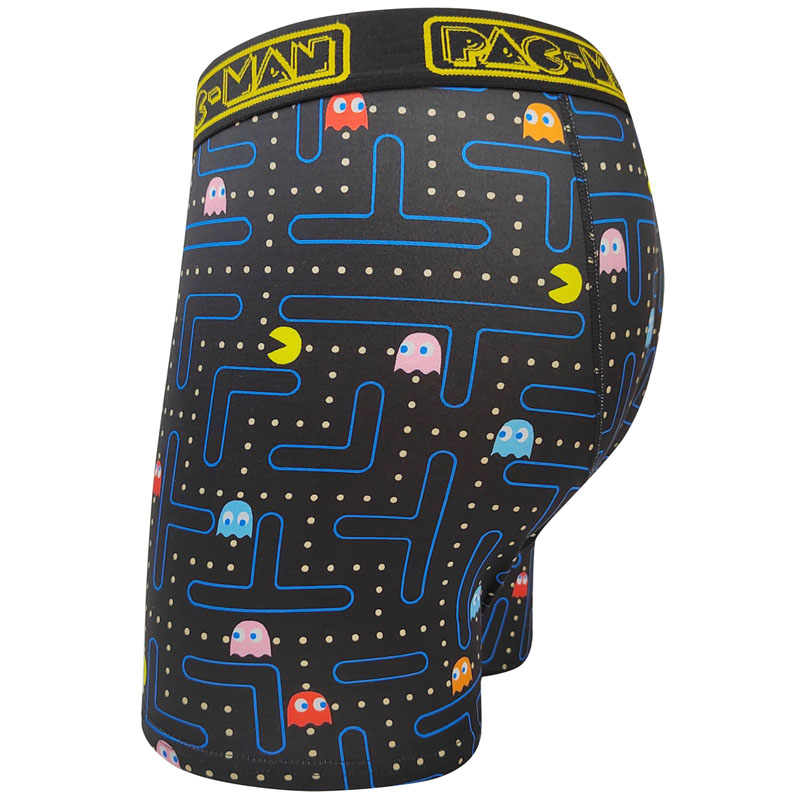 Calzoncillos tipo bóxer de poliéster y elastano PAC MAN para hombre