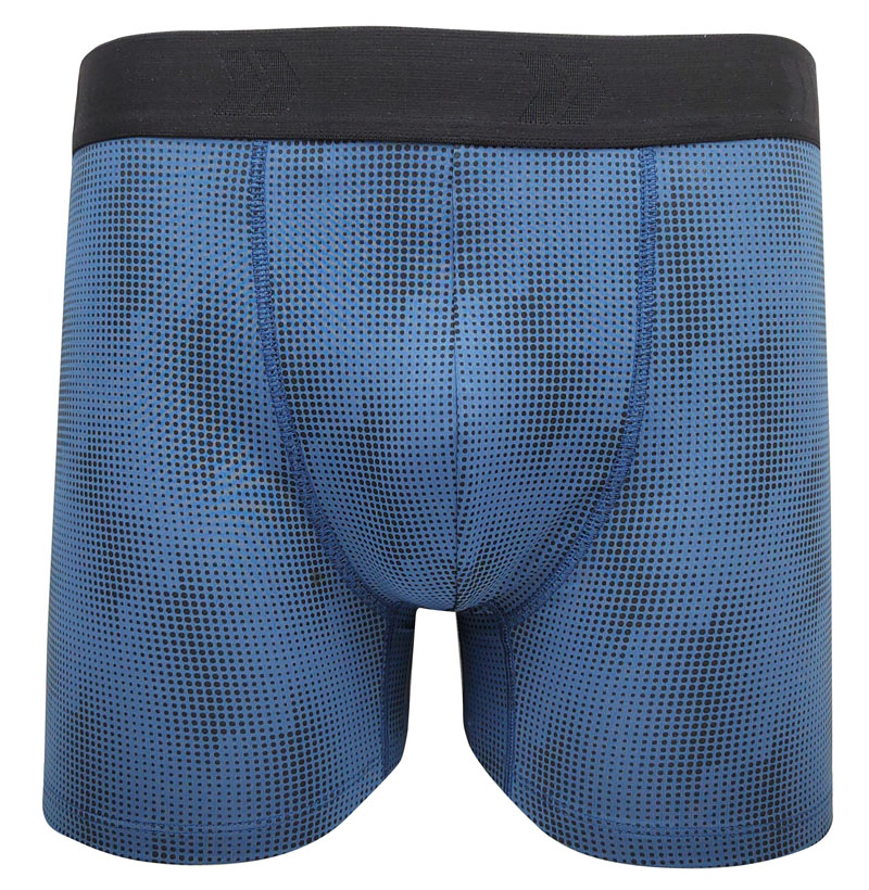 Bóxer de poliéster y elastano para hombre con estampado disperso