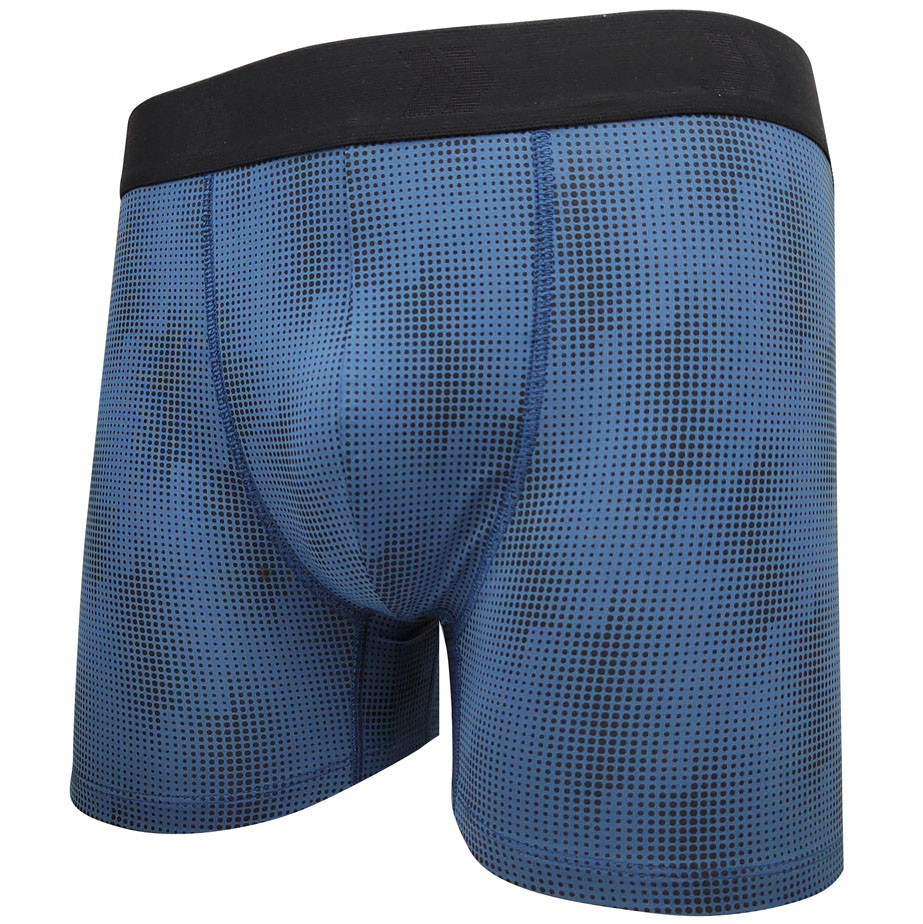 Bóxer de poliéster y elastano para hombre con estampado disperso