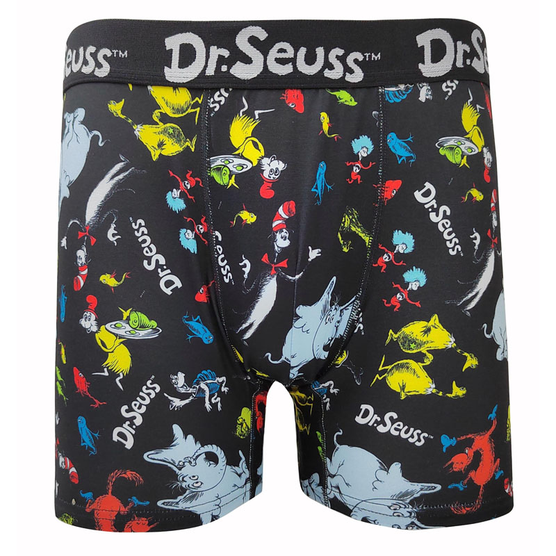 Polyester Spandex With Disperse Print Men Boxer