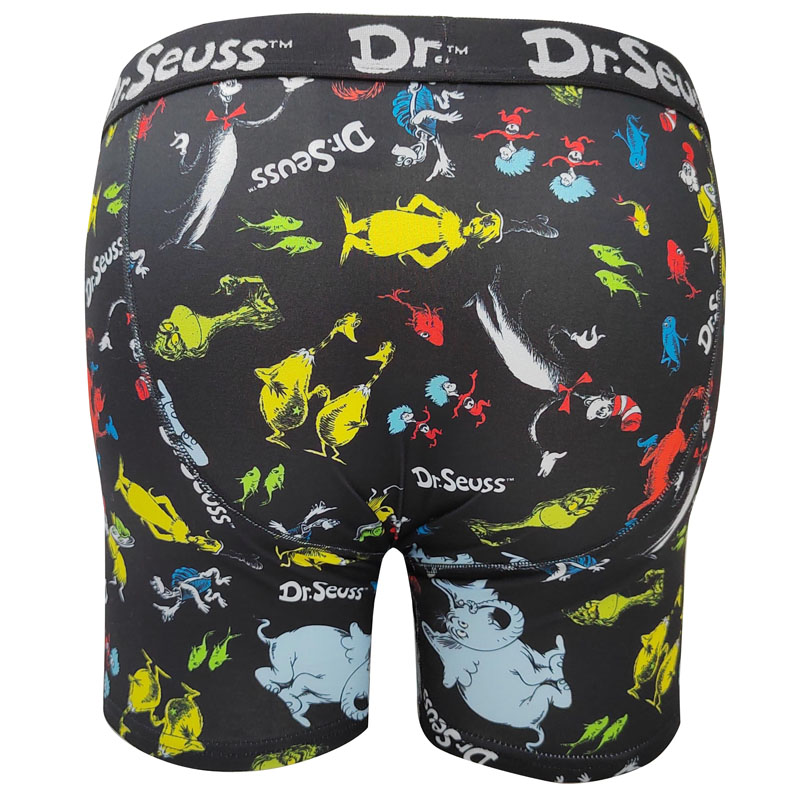 Polyester Spandex With Disperse Print Men Boxer