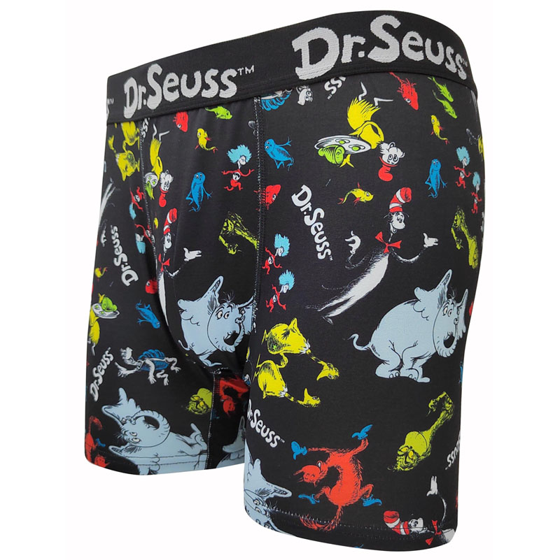 Polyester Spandex With Disperse Print Men Boxer