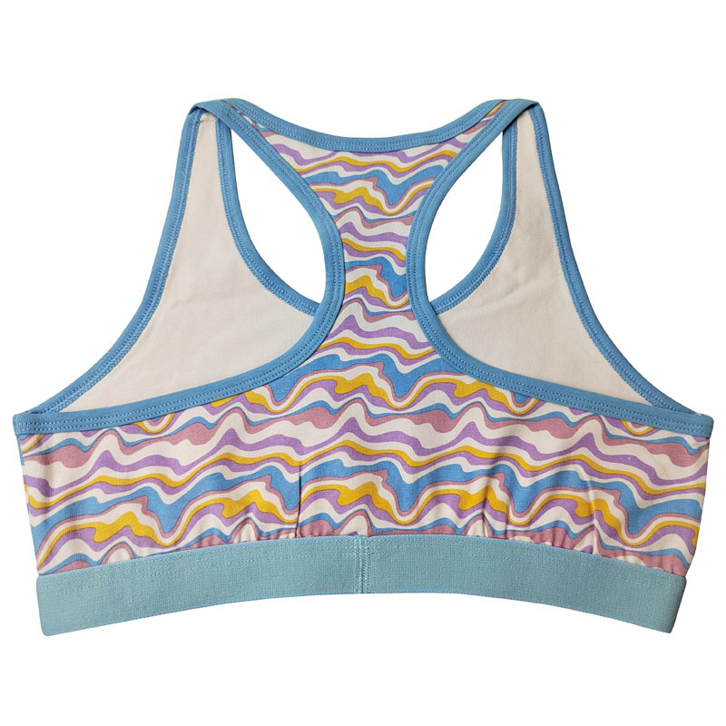 white sports bra