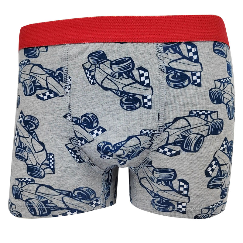 Calzoncillo boxer niño 95% algodón 5% elastano liso y estampado