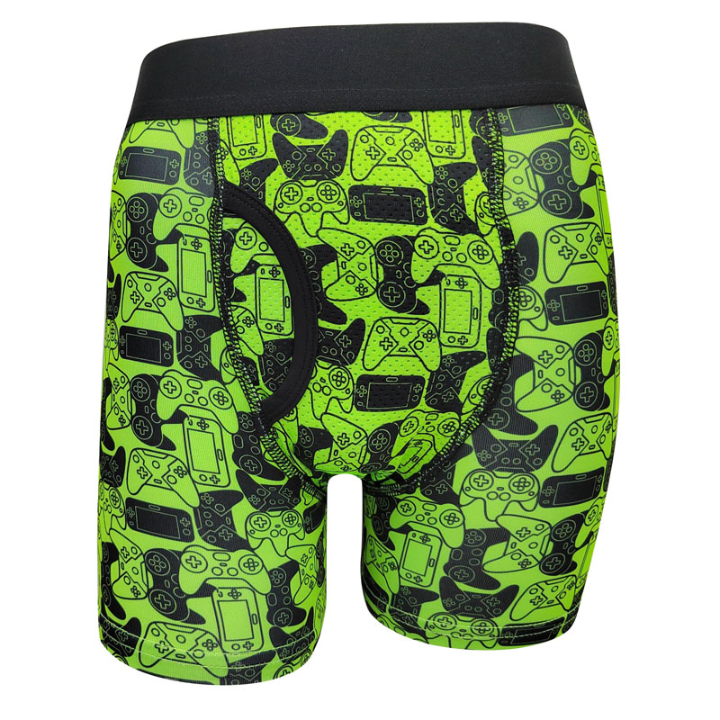 Calzoncillos bóxer para niños Gaming AOP, paquete de 5