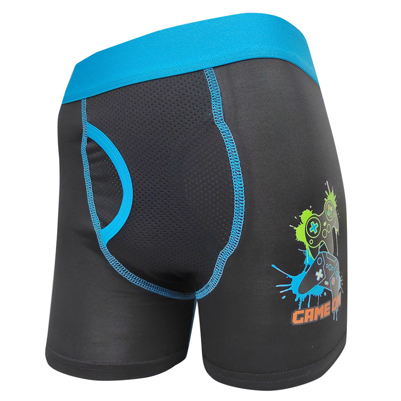 Calzoncillos bóxer para niños Gaming AOP, paquete de 5
