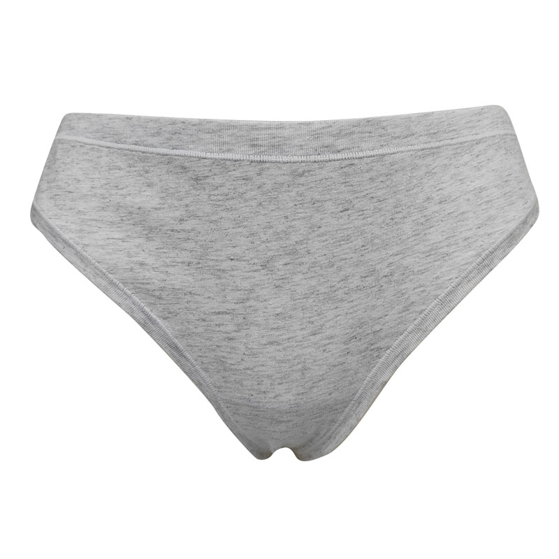 Tanga de algodón y elastina para mujer