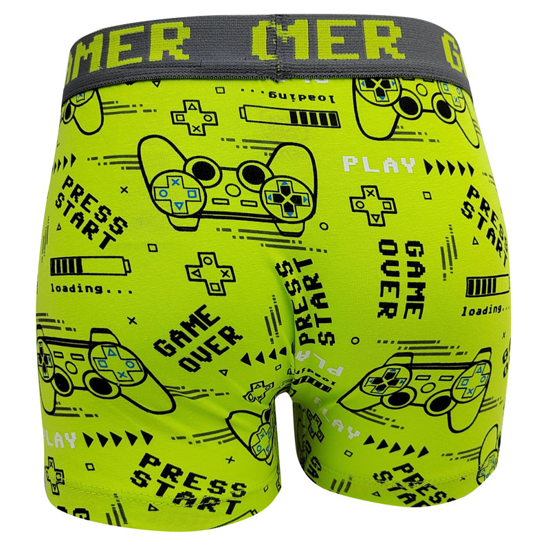 Calzoncillos tipo bóxer de algodón y elastano con estampado para niños