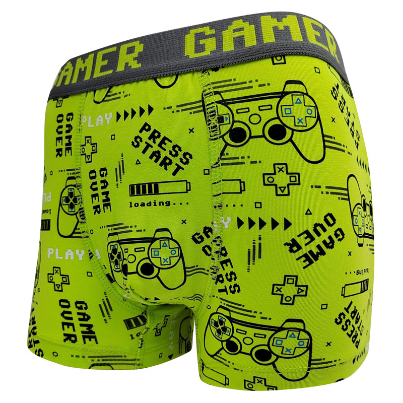 Calzoncillos tipo bóxer de algodón y elastano con estampado para niños