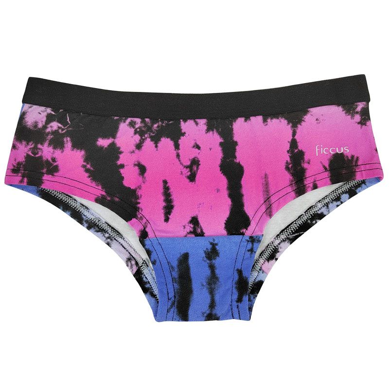 Paquete de 3 calzoncillos de algodón para niñas con estampado reactivo