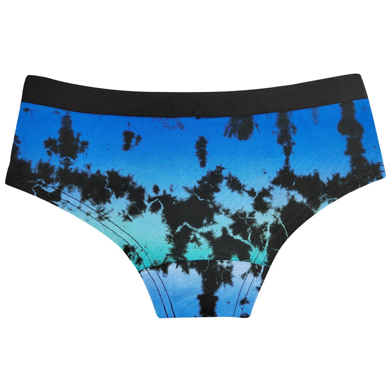 Paquete de 3 calzoncillos de algodón para niñas con estampado reactivo