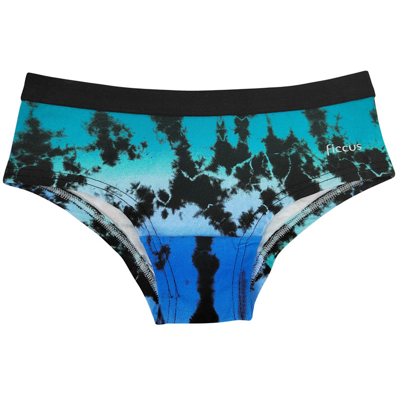 Paquete de 3 calzoncillos de algodón para niñas con estampado reactivo
