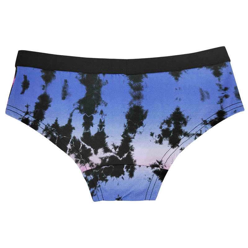 Paquete de 3 calzoncillos de algodón para niñas con estampado reactivo