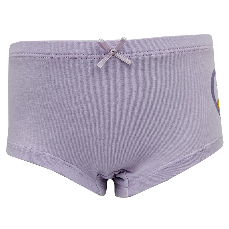 2 paquetes de bóxers de algodón de punto para niñas