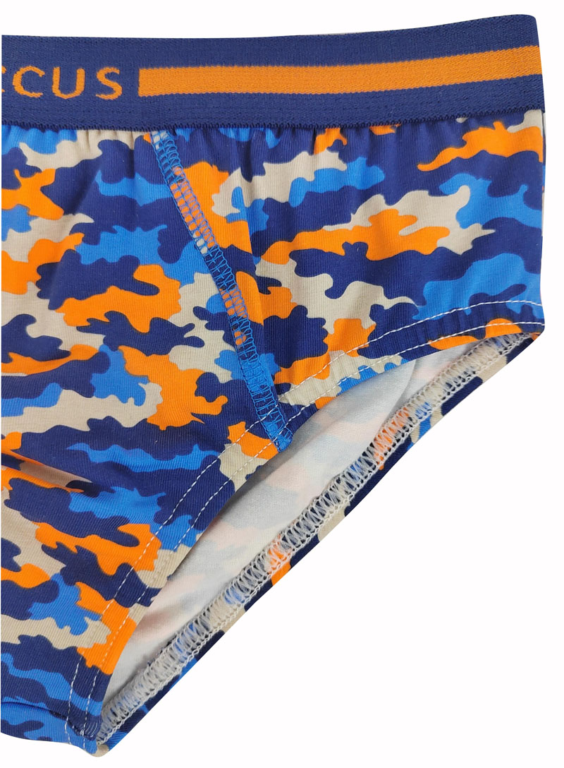 Pack de 3 calzoncillos para niño de algodón y elastina con estampado integral