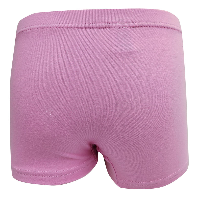 Bóxer de algodón y elastano con estampado integral para niña