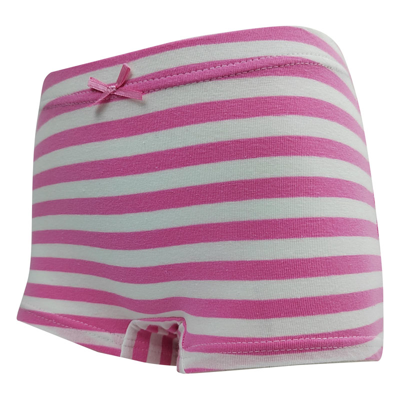 Bóxer de algodón y elastano con estampado integral para niña