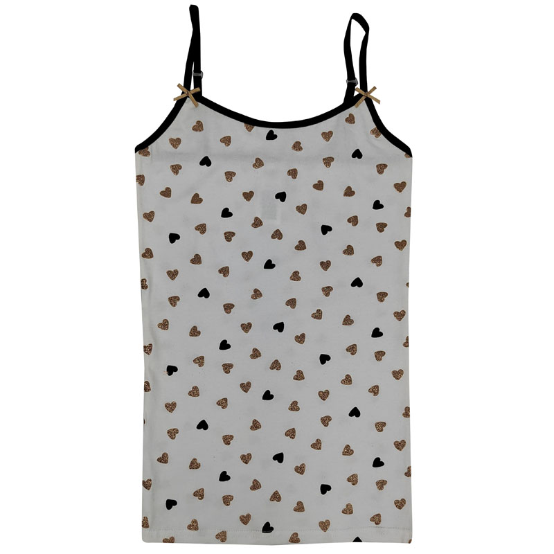 2 piezas de camiseta sin mangas de algodón para niñas con estampado integral