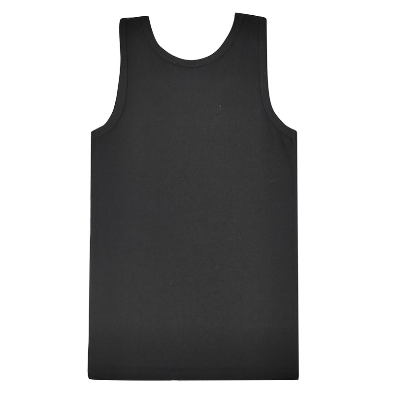 Paquete de 2 chalecos de algodón blanco y negro para niños