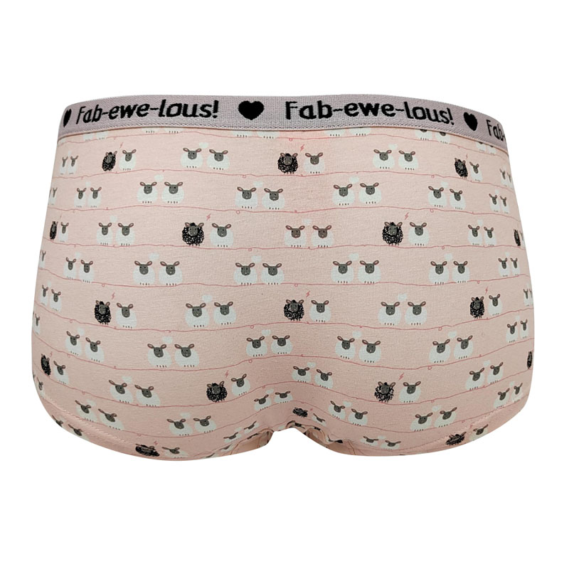 all-over print women`s boyshorts