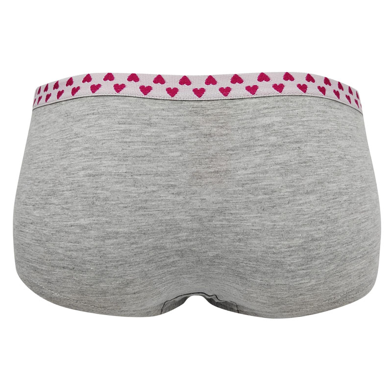 Bóxer de algodón y elastina con estampado de panda para mujer