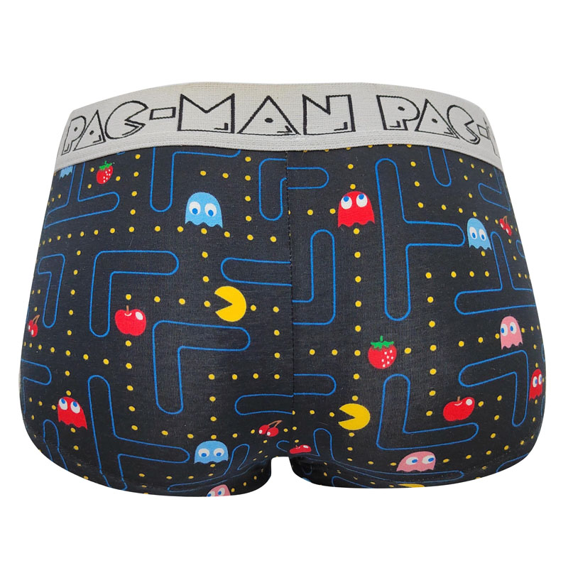 Bóxer de algodón y elastina con estampado reactivo para mujer