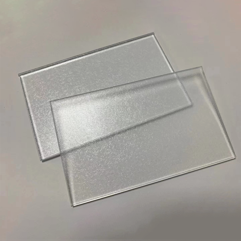 Art Frosted Tempered Glass Produced By Acid Etching