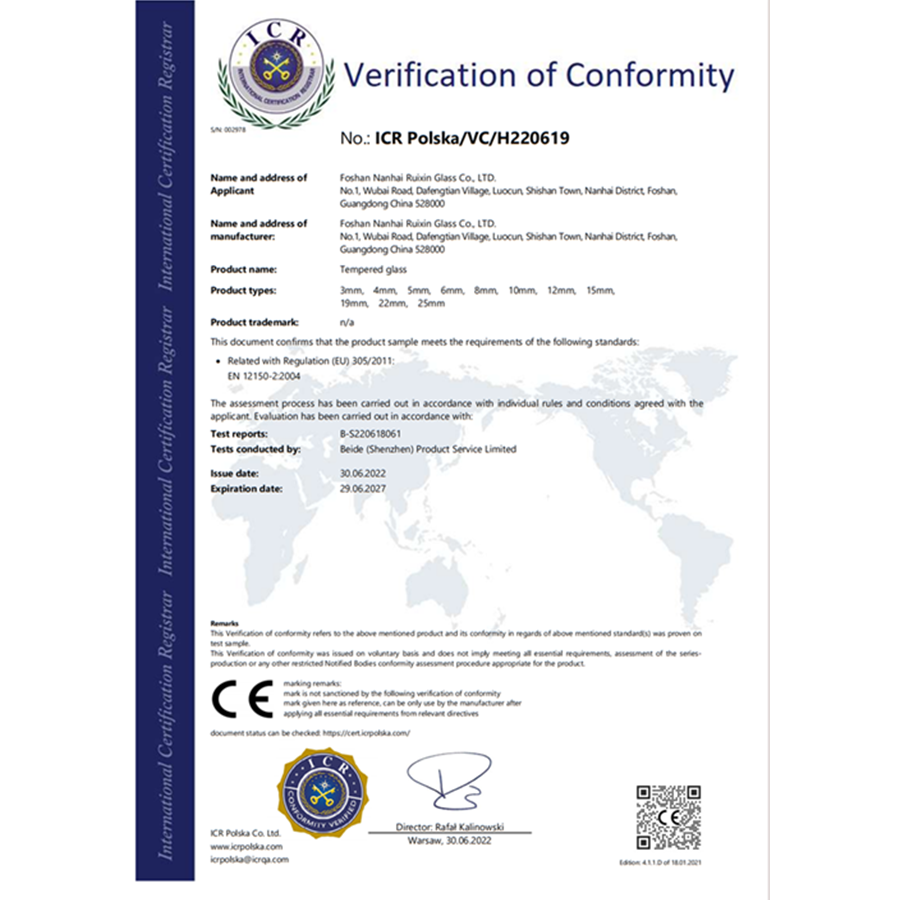 CE Certificate