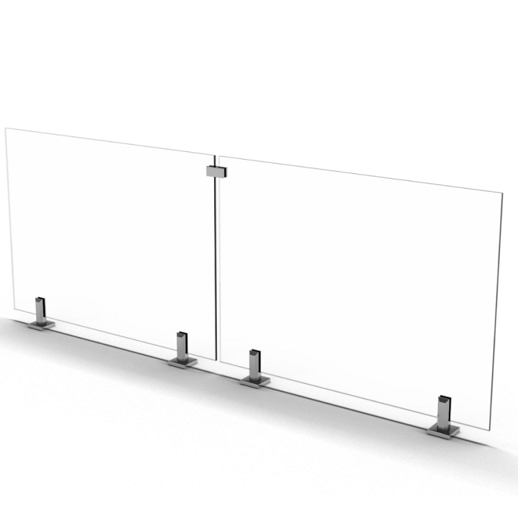 12mm Tempered Glass Panels For Balcony Handrail Fence