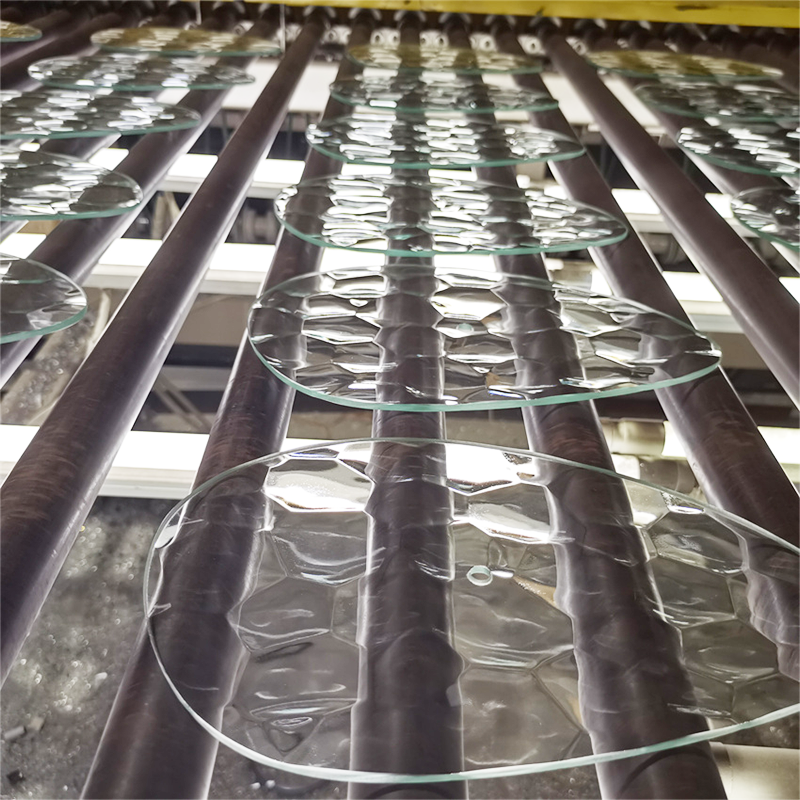 Tempered Patterned Textured Glass