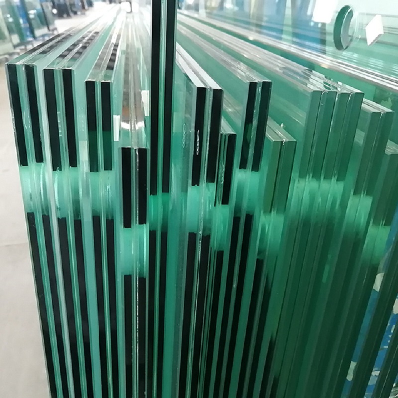 Frameless Laminated Glass Balustrade With Handrail