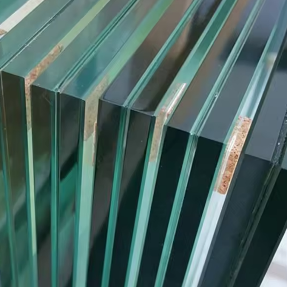 Frameless Laminated Glass Balustrade With Handrail