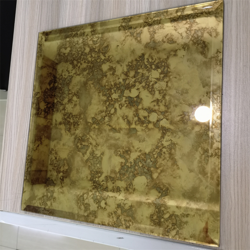 antique mirror wall