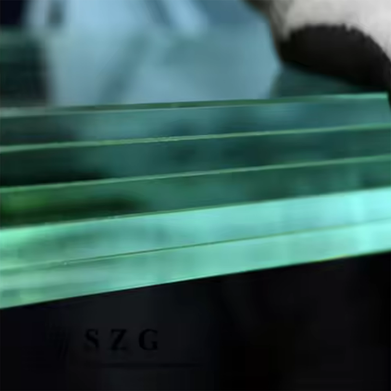 10+10mm PVB SGP Interlayer Tempered Laminated Glass