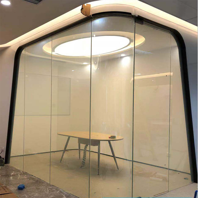 Privacy Switchable Glass Color Changing Meeting Room