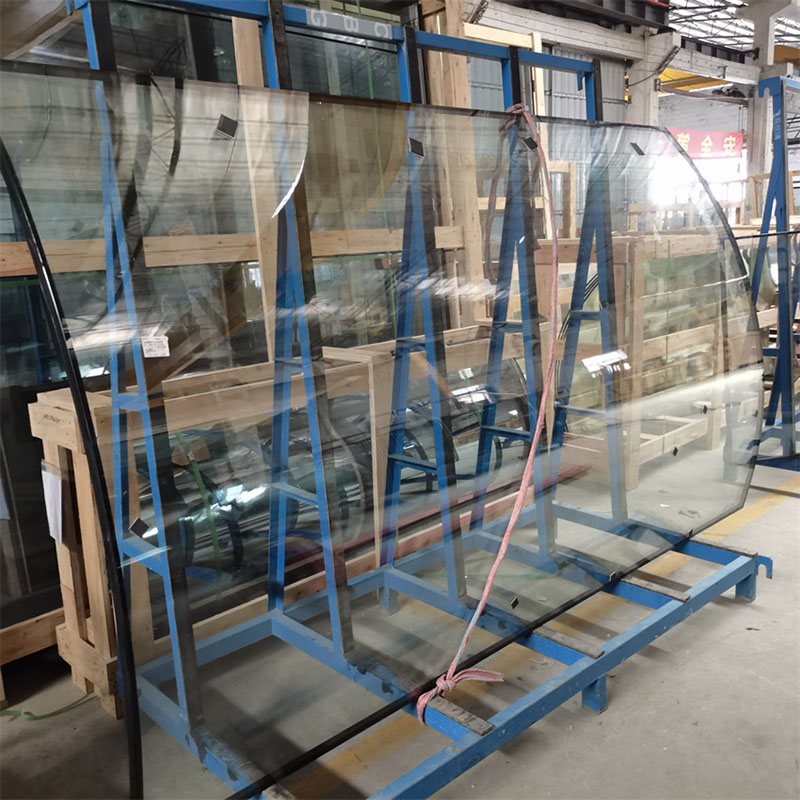 Big Size Curved Bent Tempered Laminated Glass