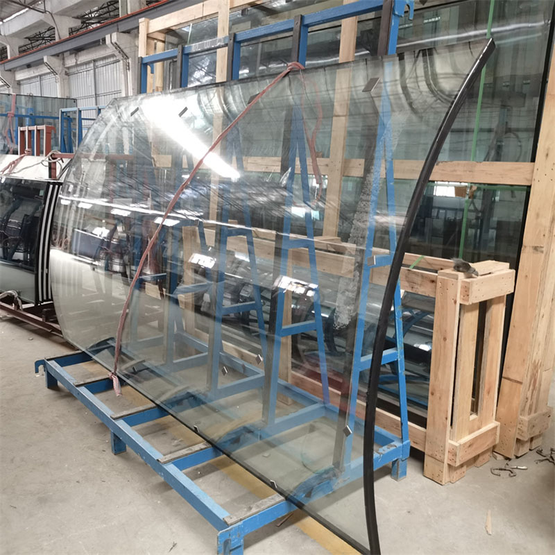Big Size Curved Bent Tempered Laminated Glass