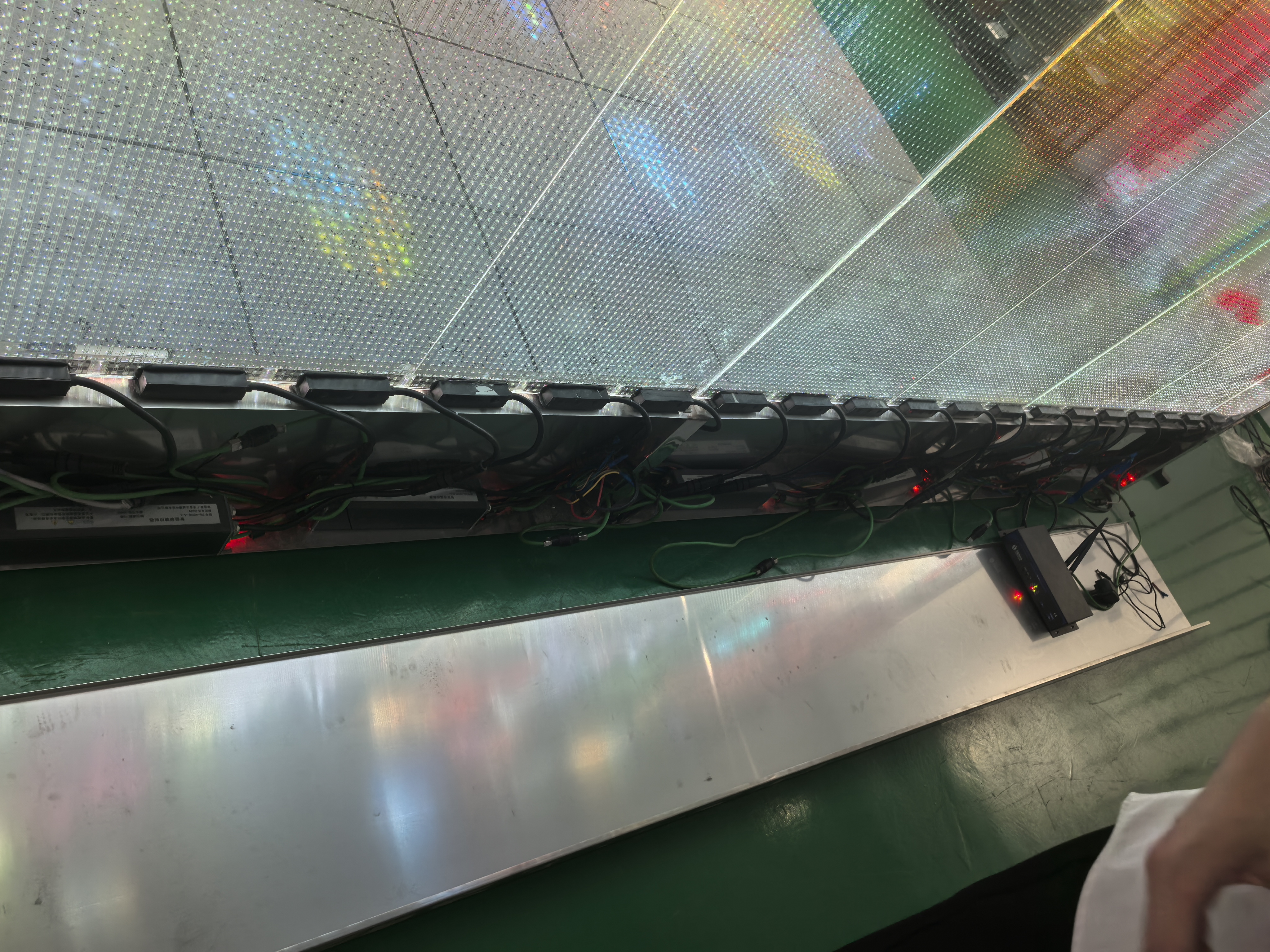 LED Photoelectric Glass