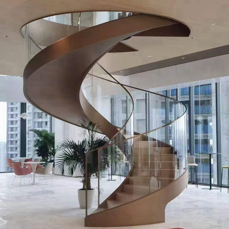 Outdoor Tempered Glass Balustrade And Railing Stair