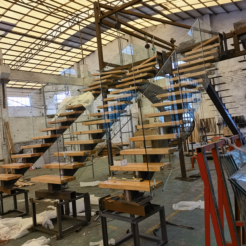 Outdoor Tempered Glass Balustrade And Railing Stair