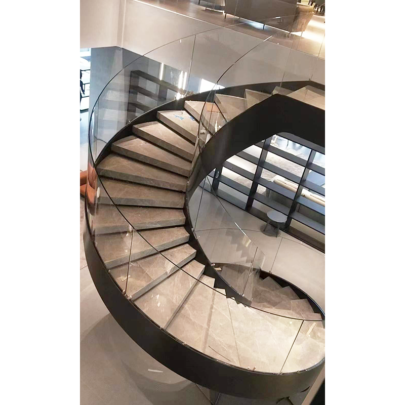 Outdoor Tempered Glass Balustrade And Railing Stair