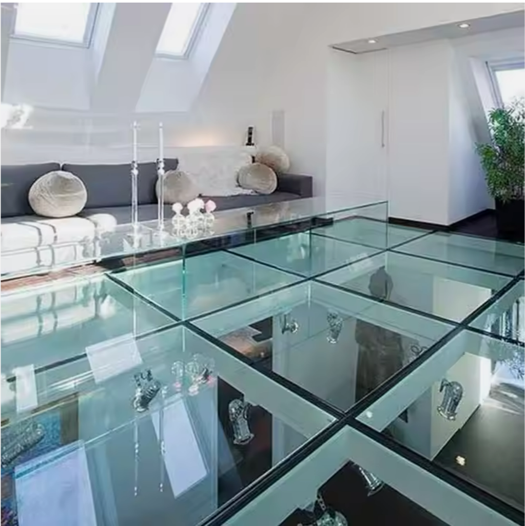 anti slip glass
