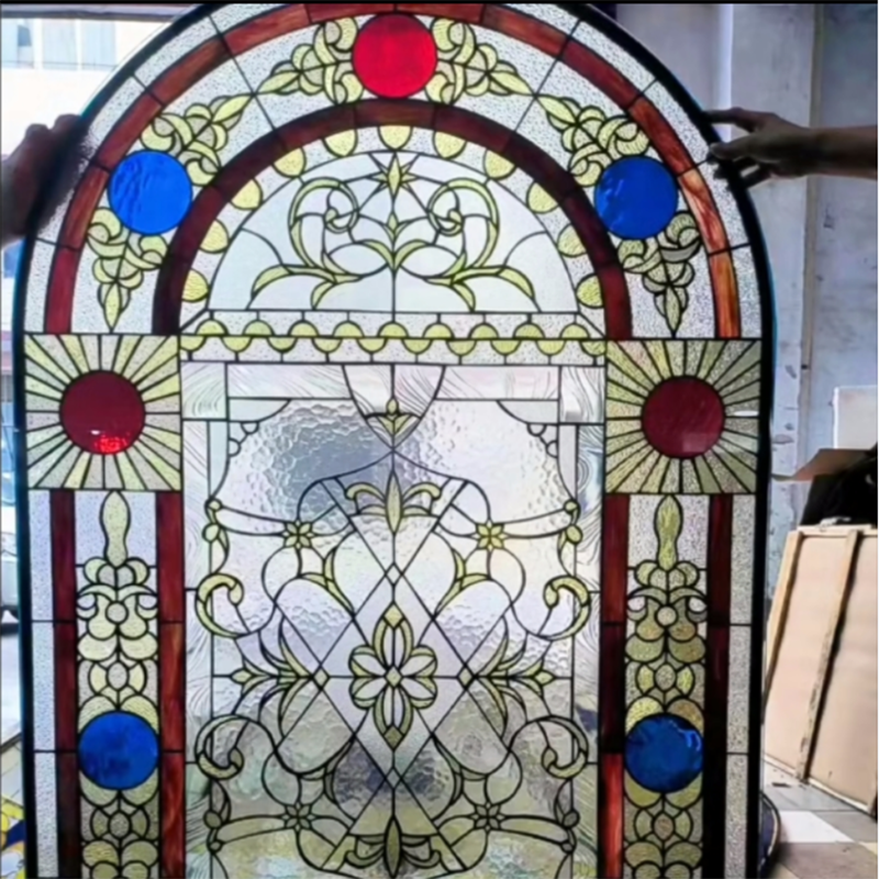 Customized Stained Art Colored Glass For Church Design