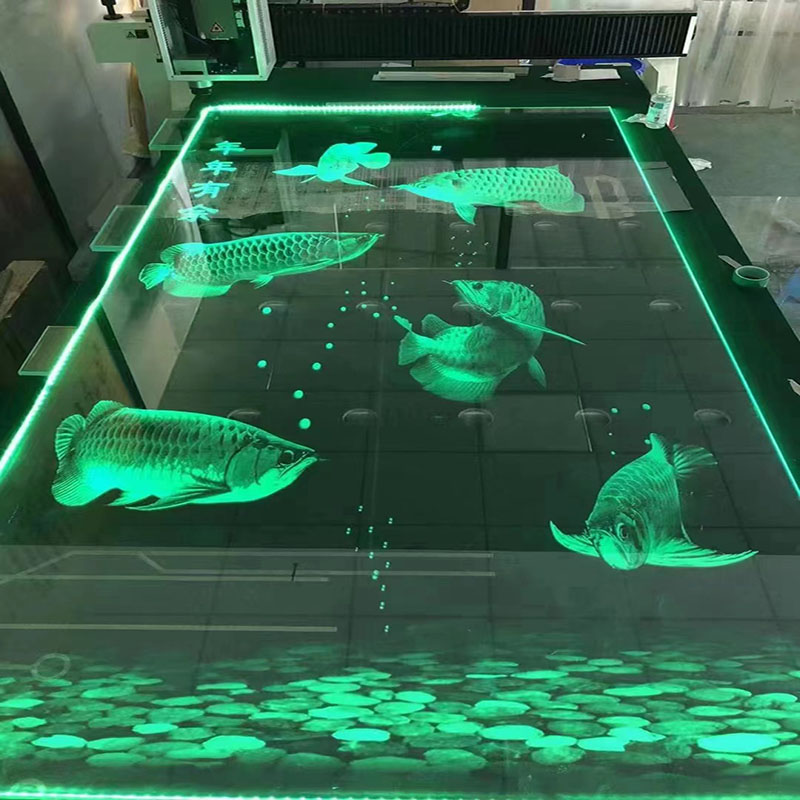 Custom Art 3D Laser Engraving Laser Carving glass