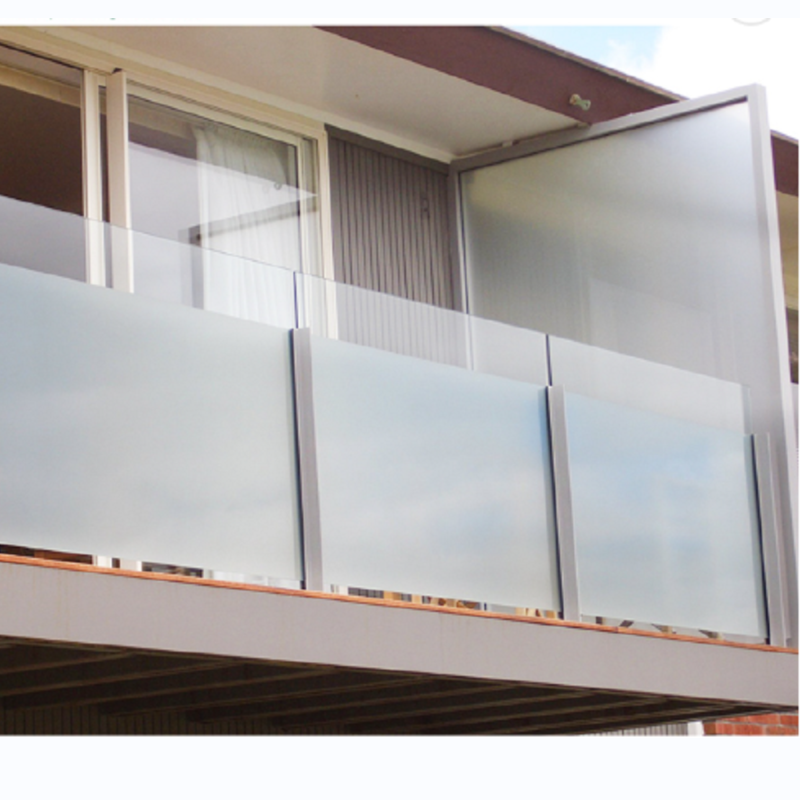 Frameless Tempered Glass Balustrade Railing for Balcony